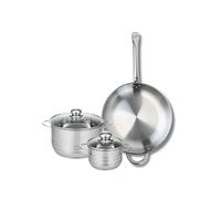 Elo Batterie cuisine poêle 32 cm et 2 faitouts 14/20 cm