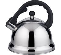 ELO Bouilloire à flûte Ronda en acier inoxydable 18/10 de haute qualité, Ø 20 cm, inoxydable et polyvalente pour tous les types de cuisinières