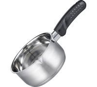 ELO Casserole à manche Turmailin Ø 16 cm Acier inoxydable 18/8 de haute qualité, idéal pour tous les types de cuisinières, lavable au lave-vaisselle, 2 pièces