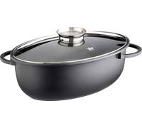 ELO Cocotte Alucast ovale 38x25cm Fonte d'aluminium, noir