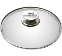 Couvercle de cuisson en verre avec poignée en inox 24 cm - Galant Elo - Résistant à la chaleur - Gris