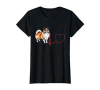 Elo Dog Heartbeat EKG Funny Mes Chiens sont Mon Cardio T-Shirt Graphique avec Valeur