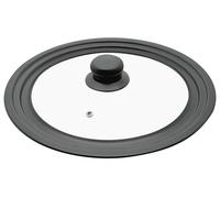 Couvercle de cuisson 16/18/20 cm en verre et acier carbone pour poêles Elo