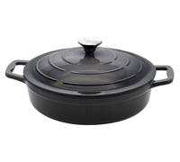 ELO Poêle à servir en fonte 28 cm gris