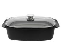 ELO Quatrorondo Cocotte avec édition ELODUR®, fonte d'aluminium, revêtement antiadhésif de haute qualité, résistant aux rayures, passe au four, convient à tous les types de cuisinières