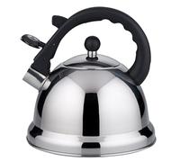 ELO Ronda 63928 Bouilloire sifflante en Acier Inoxydable Argenté 23 x 23,5 x 23 cm