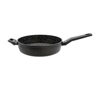 ELO Sauteuse de cuisine 28 cm Granit Solution, Poêle de cuisine, Céramique, Noir, 28 cm