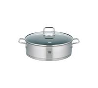 Elo Sautoir inox 18/10 Triply 28 cm avec couvercle verre