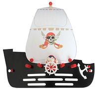 elobra EEC A++, Applique Murale Bateau de Pirates - Bois 1 Ampoule