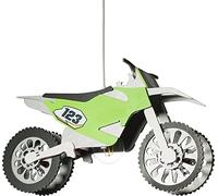 Elobra Suspension en bois pour enfant en forme de motocross Argenté 40 W