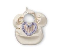 Elodie - Bavoir Oat White