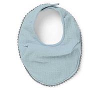 Elodie Details Bavoirs Bébé Anti-Bave, Bavoir Bandana 100% Coton avec Membrane Imperméable, Doux & Absorbant, Bouton-Pression Réglable, Certifié OEKO-TEX, pour Naissance à Tout-petits - Aqua Turquoise