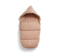 Elodie Details Chancelière Siège Auto Bébé - Chancelière Universelle Hiver pour Cosy, Sac de Chaleur Imperméable & Doublé Doux pour Nouveau-nés, Couverture Bébé Lavable avec Capuche - Pink Bouclé