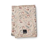 Elodie Details Couverture Polaire Bébé en Pearl Velvet Oeko-Tex Extra Doux 75 x 100 cm - Nordic Woodland, Beige