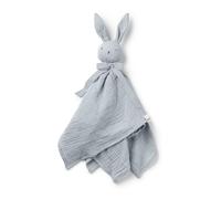 Elodie Details Doudou Lapin Mouchoir, Blinkie pour Bébé et Tout-Petit, en 100% Coton Bio Doux Oeko-Tex, Idée Cadeau de Naissance Fille et Garçon, 51 x 51 cm, pour Aider à S’endormir - Sunrise Blue