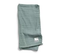 Elodie Details Lange Couverture Bébé en Mousseline de Bambou Oeko-Tex 80 x 80 cm - Mineral Green, Vert
