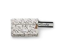 Elodie Details Matelas à Langer Bébé Portable Léger - Pliable Nomade Compact avec 2 Housses Éponge Lavables, Poche Frontale & Bracelet de Poignet, Tapis à Langer Voyage 87x51 cm, Dalmatian Dots