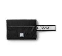 Elodie Details Matelas à Langer de Voyage Pochette Imperméable (2 langes en tissu éponge inclus) - Off Black, Noir