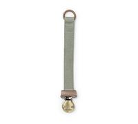 Elodie Details Attache Tétine Bébé - Attache Sucette & Accroche Tétine Garçon Fille - Clip Métal - Porte Tétine Sans BPA - Sangle Polyester Recy adeau Naissance Mixte - Hazy Jade