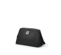 Elodie Details Zip&Go Large ouverture - Sac à couches pour bébé, trousse de maquillage, sac de toilette, sac d'allaitement, changement de couche, trousse de voyage portable, grande capacité, noir