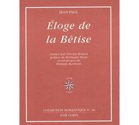 Eloge de la bêtise