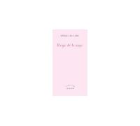 Eloge de la nage - Annie Leclerc - Actes sud - broché - Roman