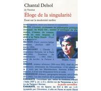 Éloge de la singularité: Essai sur la modernité tardive
