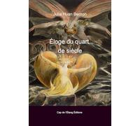 Éloge du quart de siècle: 2026