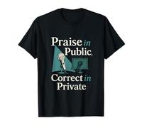 Éloge en Public Correct dans l'enseignement privé T-Shirt