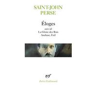 Saint-John Perse – Éloges / La Gloire des Rois / Anabase / Exil – Gallimard