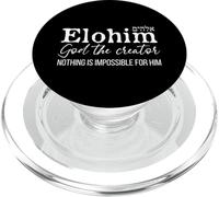 Elohim Dieu Le créateur - Prénoms hébreux pour Dieu PopSockets PopGrip pour MagSafe