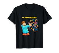 Éloignez-Vous des pensées et repensez trop à la Conception de la Conscience mentale T-Shirt