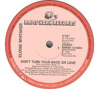 Eloise Whitaker - Don't Turn Your Back On Love [Vinyl Single 12'']