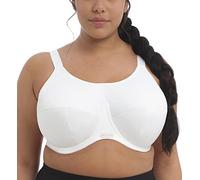 Elomi 8041 Energise U/W Bonnet Profond Support Multiway J Crochet Soutien-Gorge Sport, Femme, EL8041, Blanc, 5G
