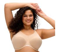 Elomi 8041 Energise U/W Bonnet Profond Support Multiway J Crochet Soutien-Gorge Sport, Femme, EL8041, Nude, 5HH