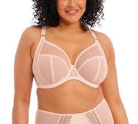 Elomi Women's Matilda Plunge Three-Piece Sheer Mesh Cups Side Support Panels Moveable J-Hook for Racerback DD+ Bras Soutien-Gorge Plongeant, Transparent, Pearl Blush, 105HH Femme