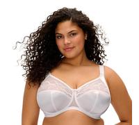 Elomi Cate Full Coverage Comfort, Support, & Elegance. DD+ Bras Soutien-Gorge, Opaque, Blanc, 120HH Femme