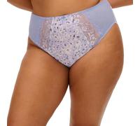 Elomi Culotte haute Morgan pour femme, Motif léopard bleu., S/M grande taille