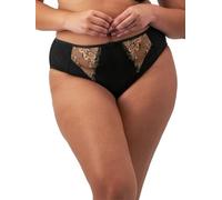 Elomi Culotte haute Teagan pour femme, Amande noire, XX-Large plus
