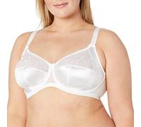 Elomi El4111 Soutien-Gorge à Couverture Totale, Opaque, Blanc, 100K Femme