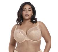 Elomi Kim Soutien-Gorge Plongeant en Dentelle Extensible à Armatures, Caramel, 115D