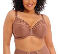 Elomi Matilda Soutien-gorge plongeant brodé à armatures pour femme Grande taille, Clou de girofle., 105E