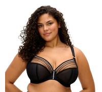 Elomi Matilda Soutien-gorge plongeant non doublé avec armatures - Noir 38GG