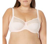 Elomi Morgan-Soutien-Gorge en Dentelle Stretch avec Armatures Couverture Totale, Opaque, Ballet Rose, 100J Femme