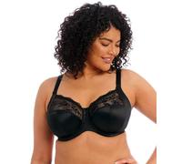 ELOMI Morgan Underwire Soutien-Gorge en Dentelle Stretch Couverture Totale, Noir, 105G Femme