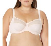 Elomi Morgan Soutien-Gorge à Armatures en Dentelle Stretch Couverture Totale, Opaque, Ballet Rose, 105G Femme