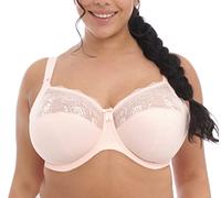 Elomi Morgan Banded Comfort & Support. Three-Section Cup, Side Frame, Stretch Lace. Solid Color DD+ Bras Soutien-Gorge à Couverture Totale, Opaque, Ballet Rose, 95G Femme