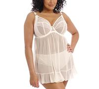 Elomi - Nuisette Grande Taille avec Soutien-Gorge intégré Priya Vanilla - 105L