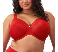 Elomi Soutien-Gorge moulé à Armatures Lisses sans Doublure pour Femme, Rouge Vif, 34GG