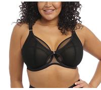 Elomi Kintai Underwire Plunge Bra Soutien-Gorge Plongeant, Noir, 105G Femme
